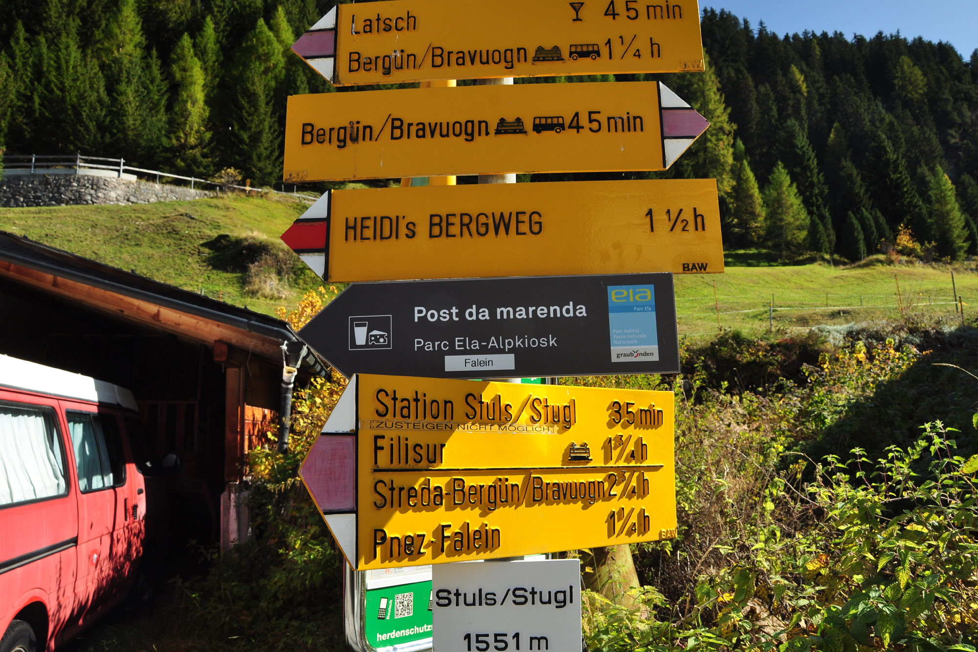Stugl, HEIDI`s BERGWEG